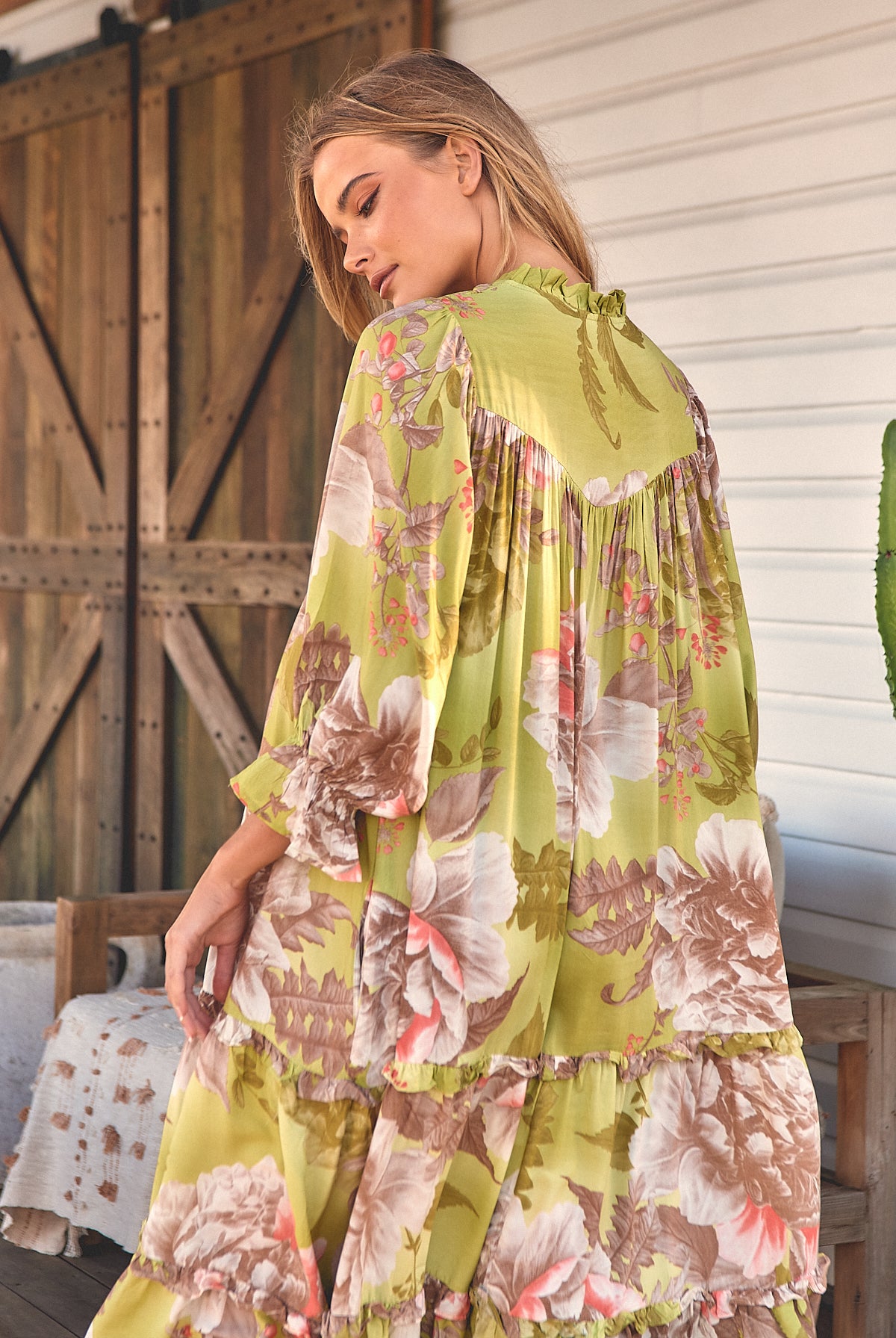 JAASE | MISTLETOE BRIANA MIDI DRESS | Bohemian Love Runway