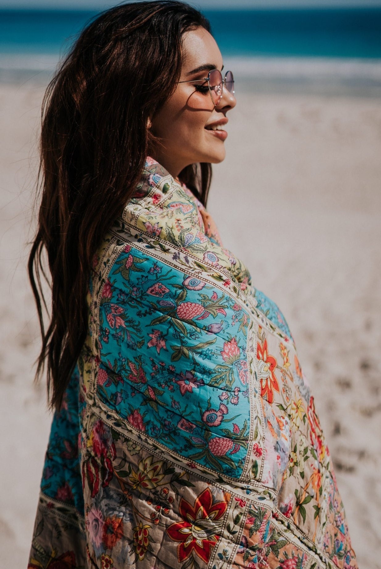 HOUSE OF SKYE | NEW ROMANTIC PATCHWORK QUILT | Bohemian Love Runway