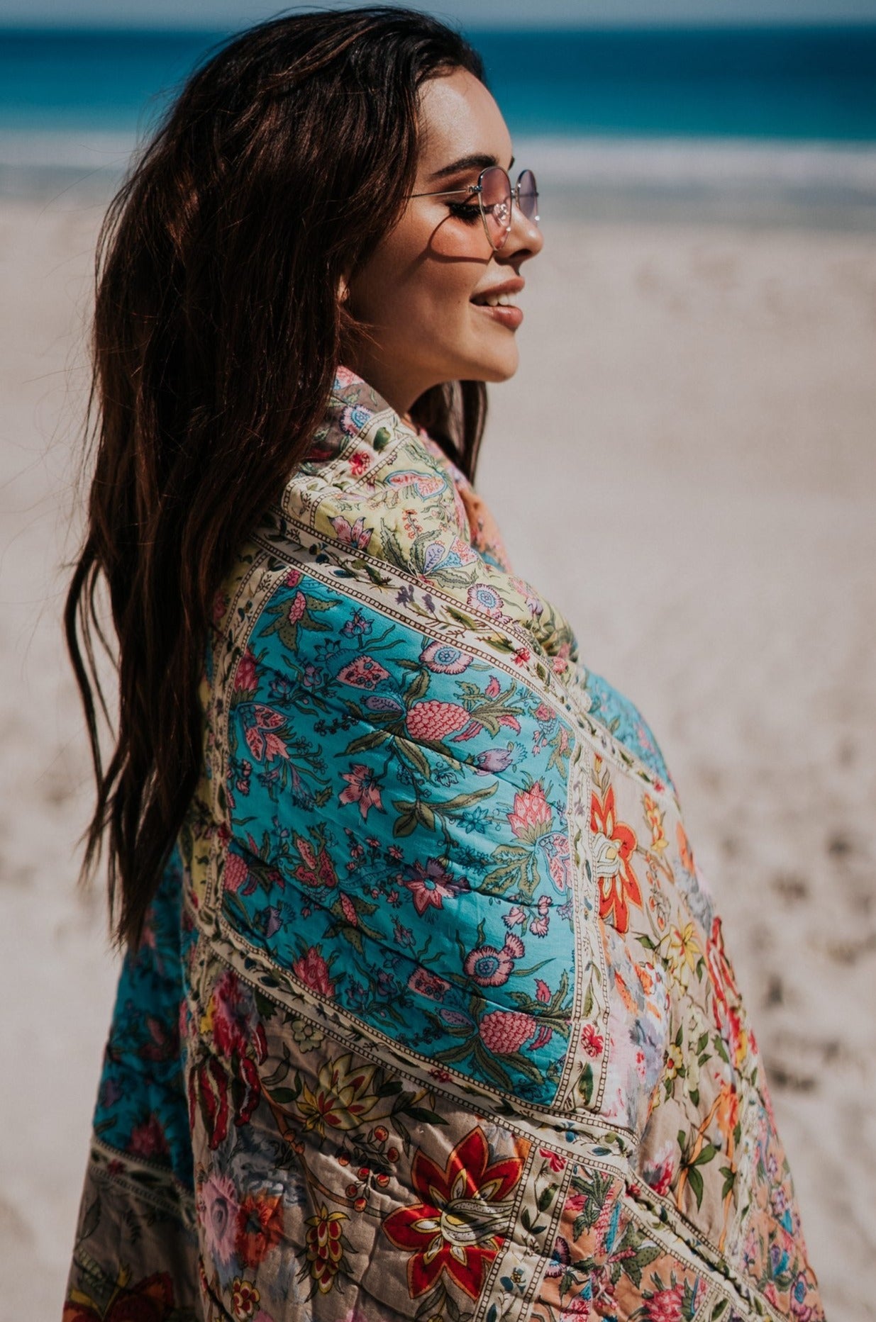 HOUSE OF SKYE | NEW ROMANTIC PATCHWORK QUILT | Bohemian Love Runway