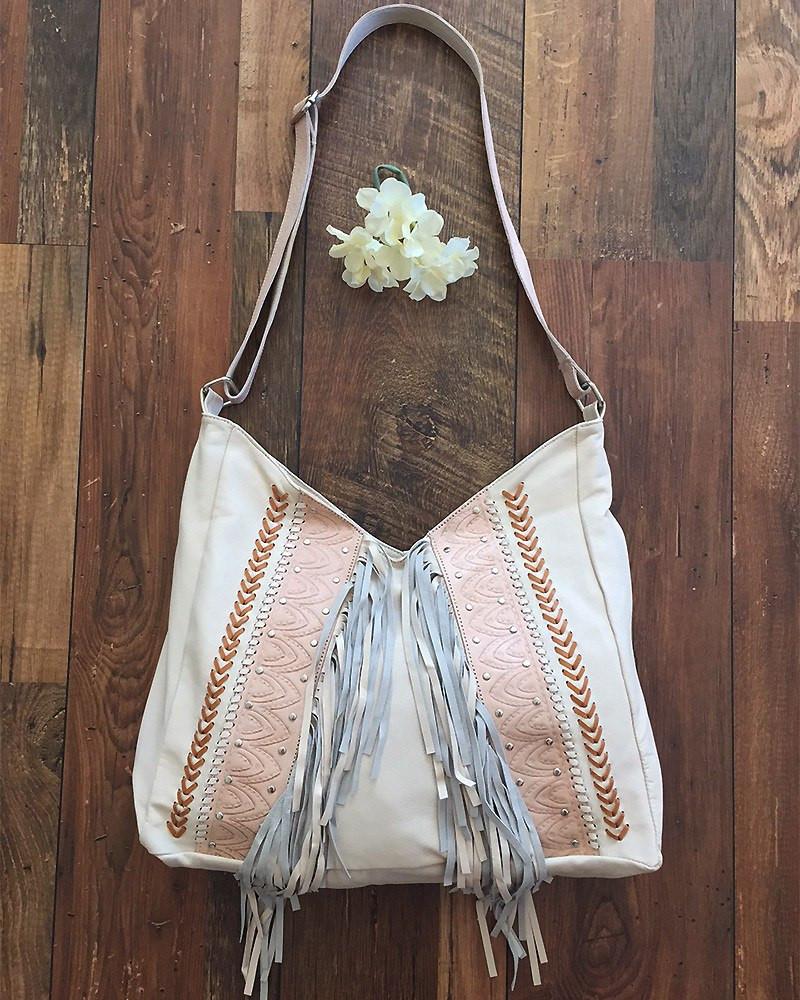 MAHIYA | MAZALI BAG CREAM | Bohemian Love Runway