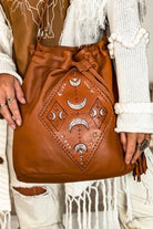 MAHIYA | MOON CHILD BAG TAN | Bohemian Love Runway