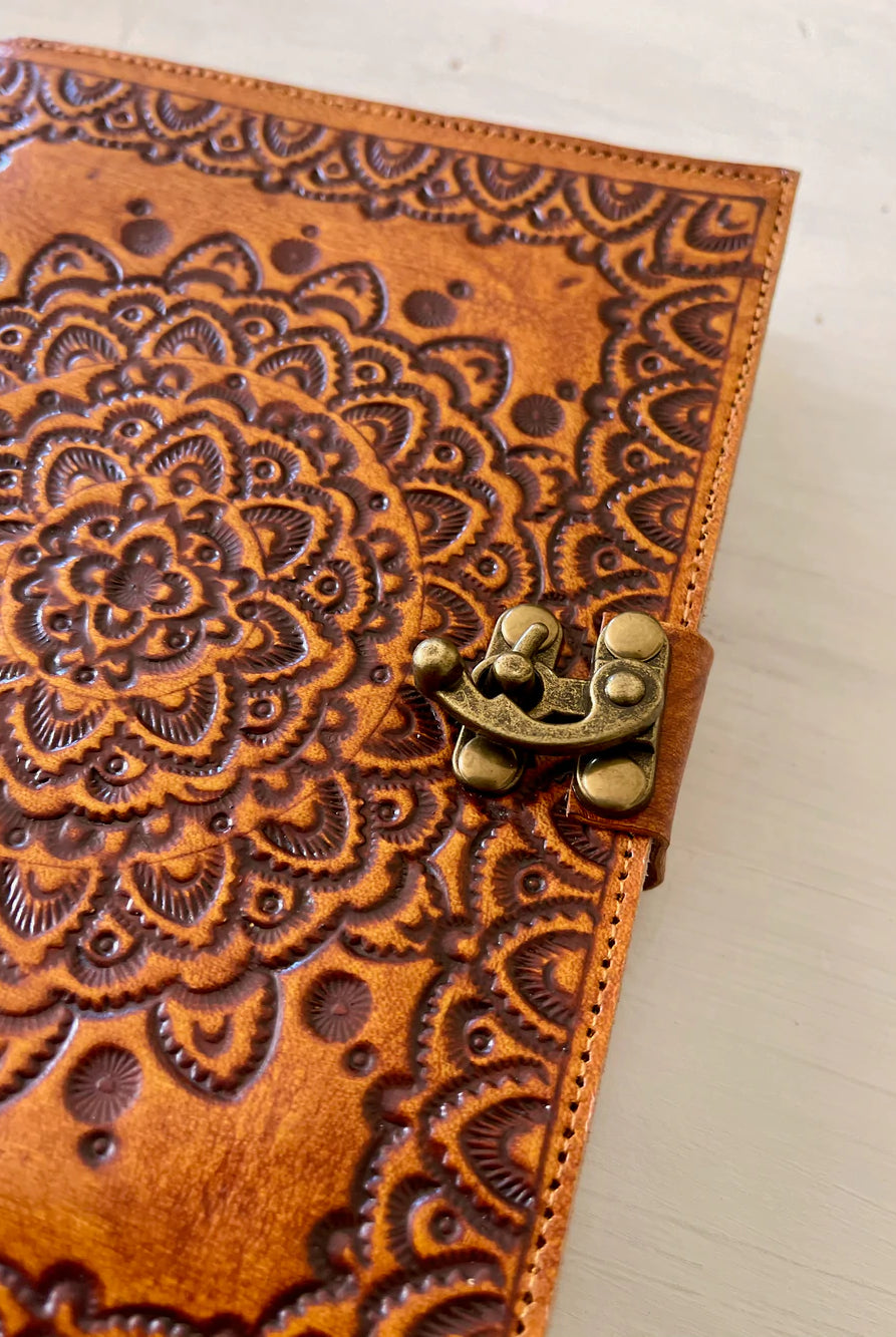 HOUSE OF SKYE | MANDALA JOURNAL TAN | Bohemian Love Runway