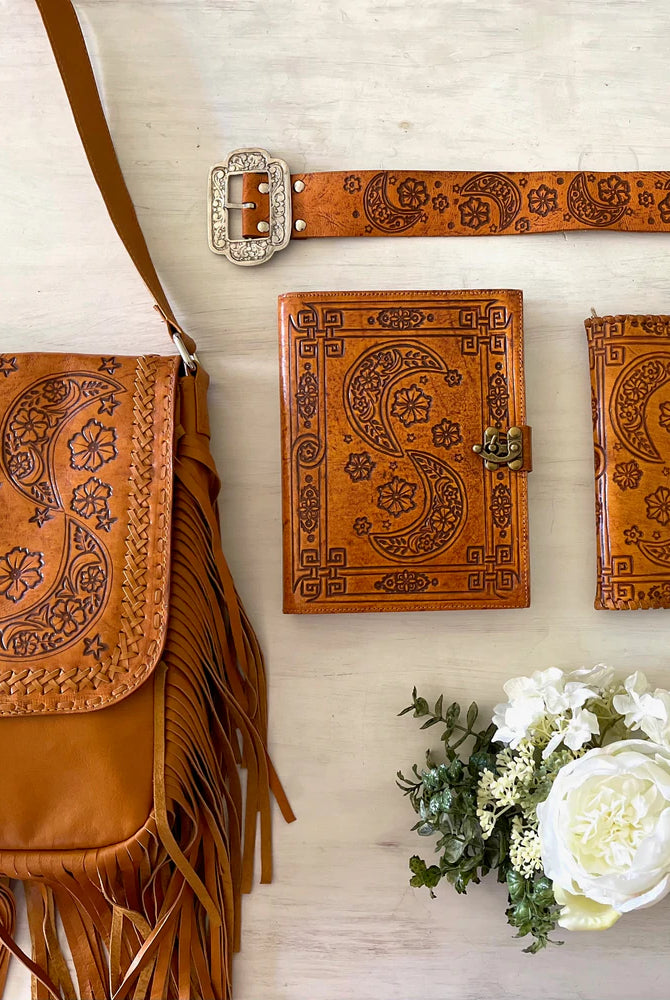 HOUSE OF SKYE | STARDUST LEATHER BELT | Bohemian Love Runway