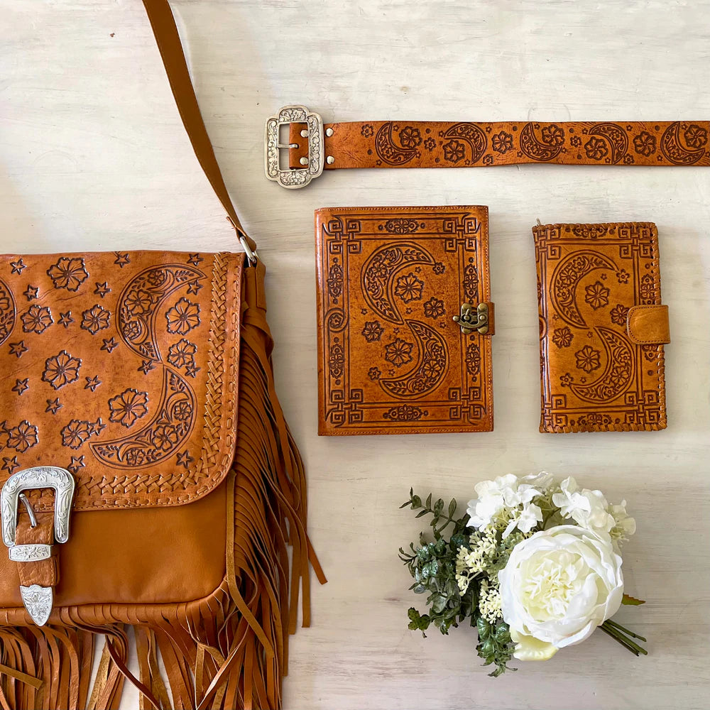 HOUSE OF SKYE | STARDUST LEATHER BELT | Bohemian Love Runway