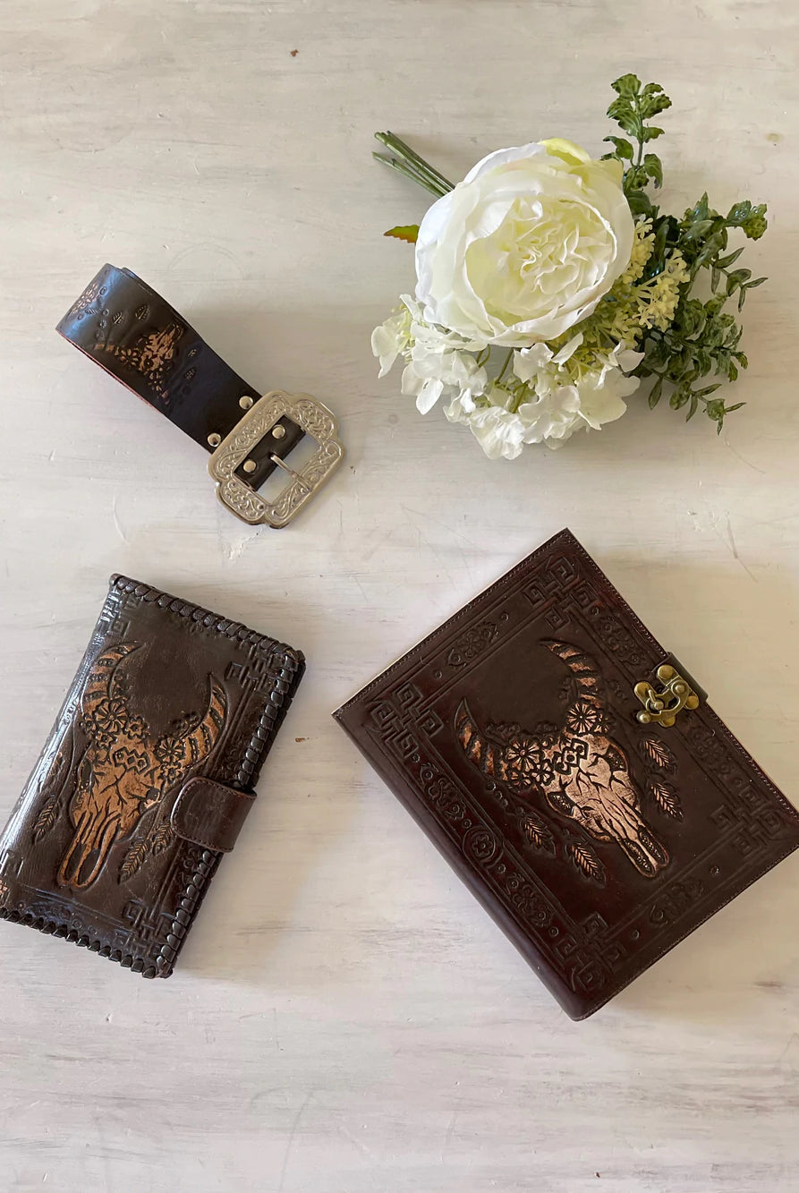 HOUSE OF SKYE | GYPSY TORO LEATHER BELT CHOCOLATE | Bohemian Love Runway