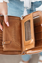 SHOE SHU | RETRO POPPY ZIP ROUND WALLET | Bohemian Love Runway