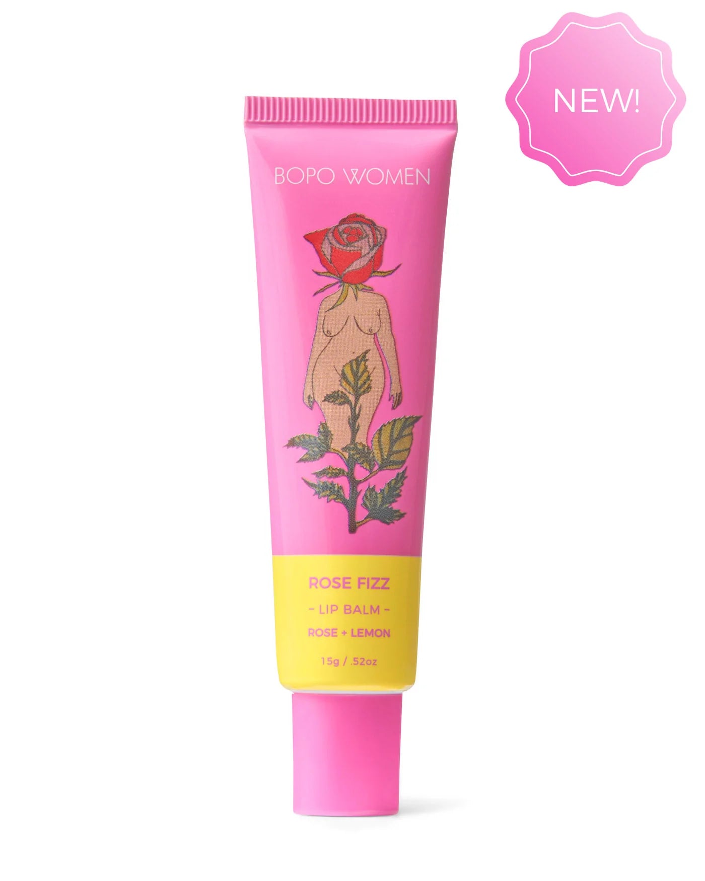 BOPO WOMEN | ROSE FIZZ LIP BALM | Bohemian Love Runway