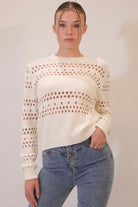 SLIDE SHOW | MELODY JANE KNIT SWEATER CREAM | Bohemian Love Runway