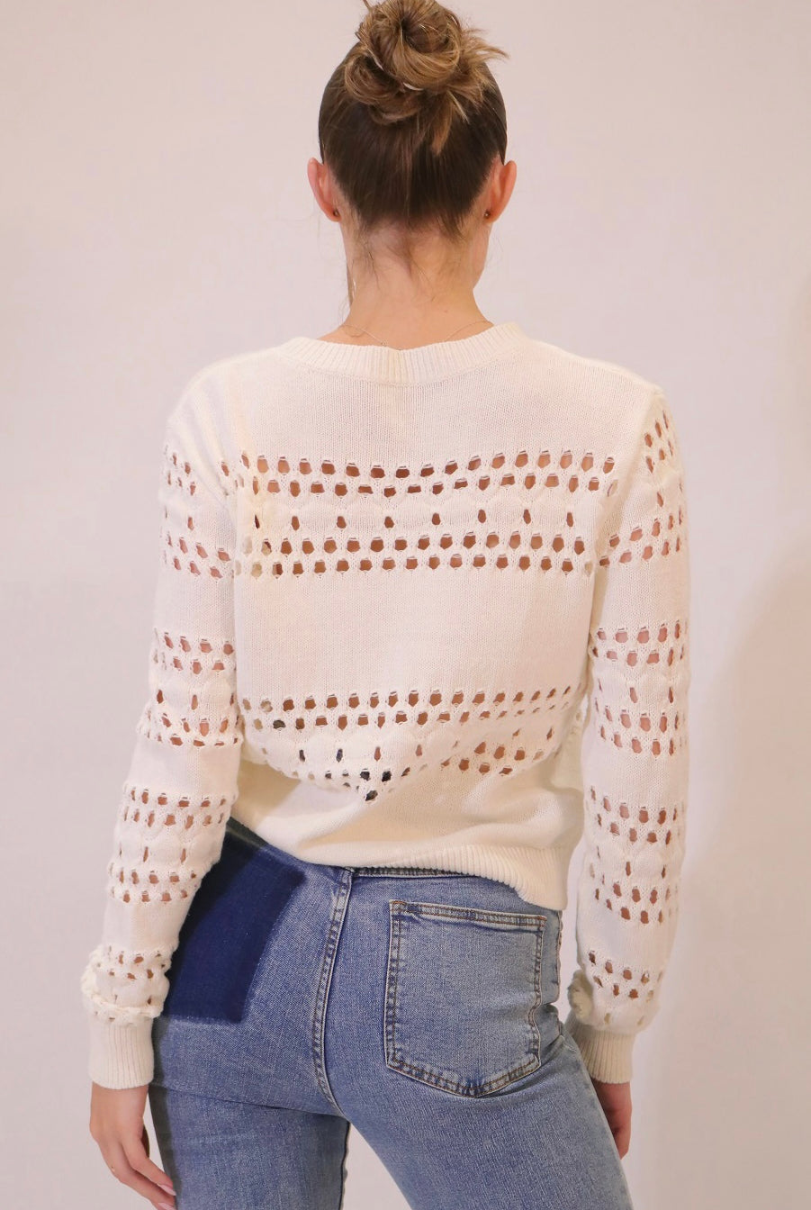 SLIDE SHOW | MELODY JANE KNIT SWEATER CREAM | Bohemian Love Runway