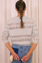 SLIDE SHOW | MELODY JANE KNIT SWEATER GREY | Bohemian Love Runway