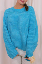 SLIDE SHOW | AZURE KNIT SWEATER COBALT | Bohemian Love Runway