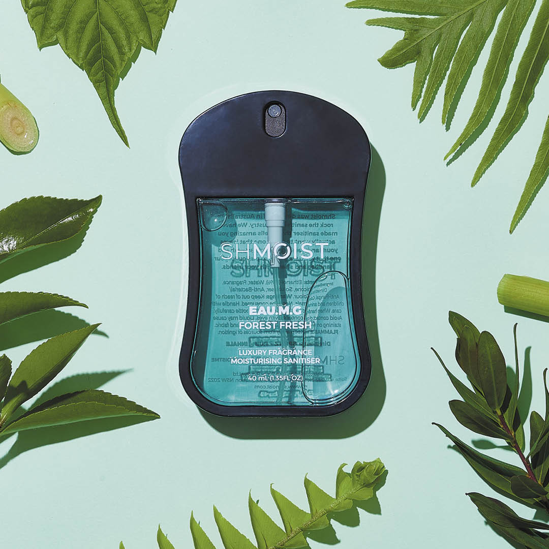 SHMOIST | EAU.M.G FOREST FRESH HAND SANITIZER | Bohemian Love Runway