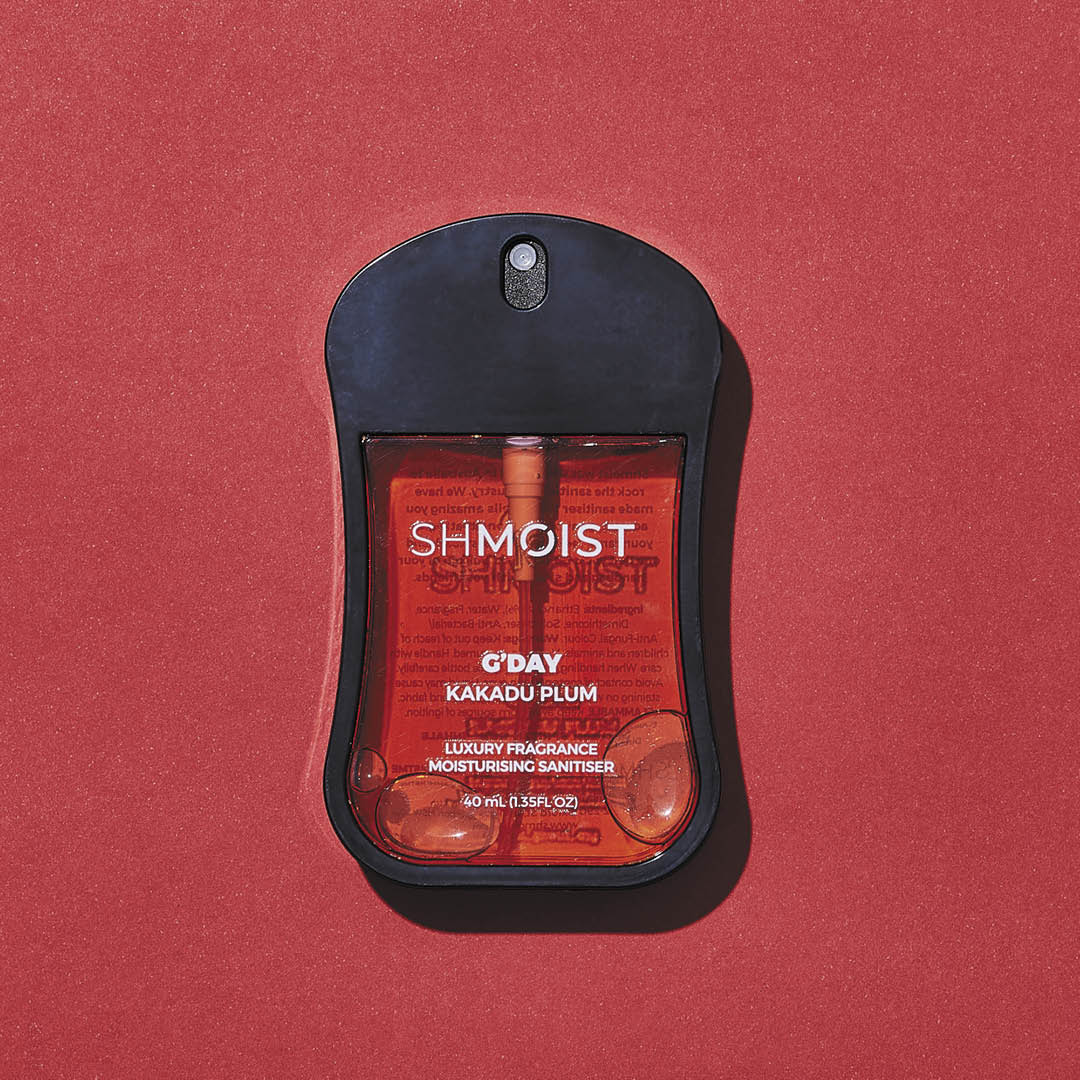 SHMOIST | G'DAY KAKADU PLUM HAND SANITIZER | Bohemian Love Runway