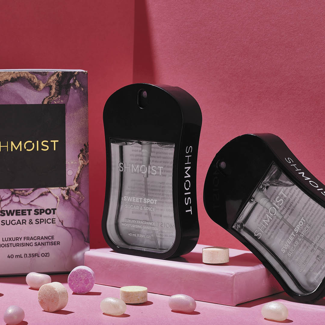 SHMOIST | SWEET SPOT SUGAR + SPICE HAND SANITIZER | Bohemian Love Runway