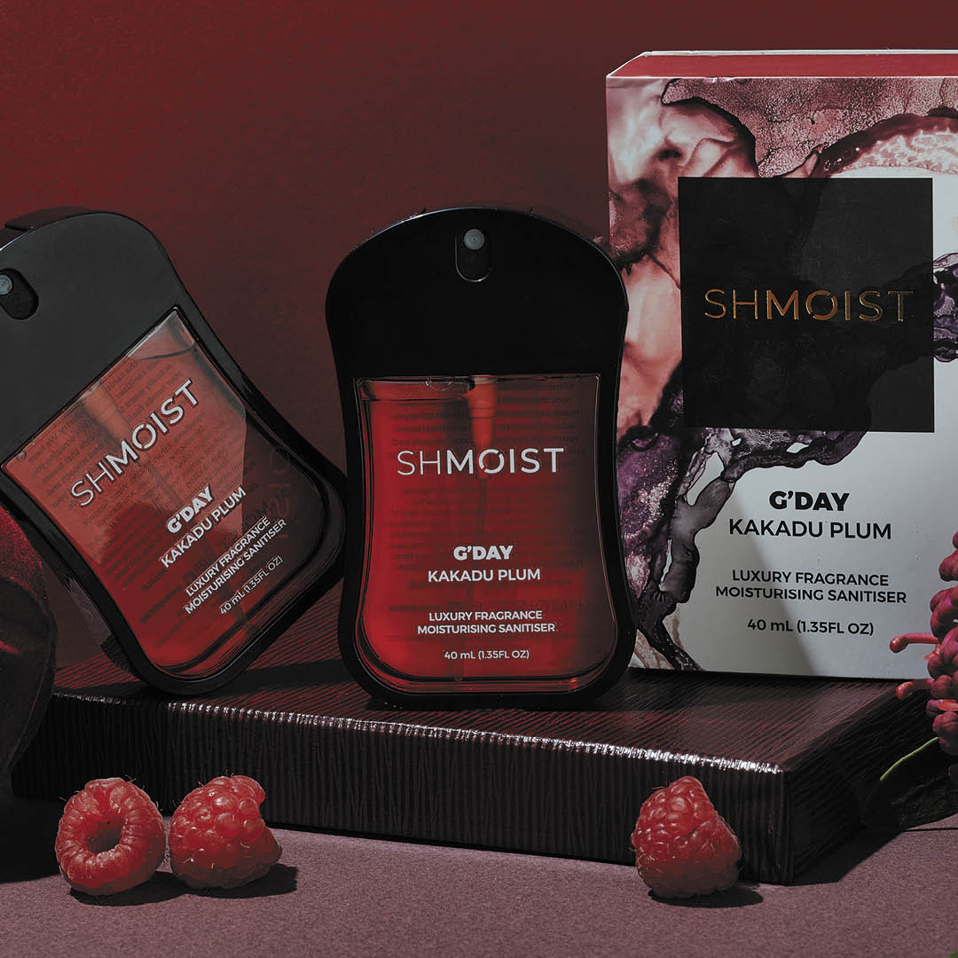 SHMOIST | G'DAY KAKADU PLUM HAND SANITIZER | Bohemian Love Runway