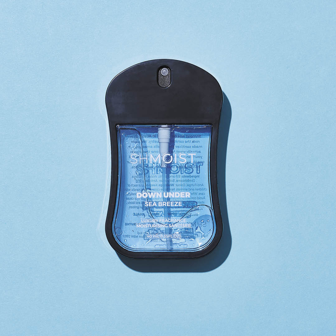 SHMOIST | DOWN UNDER SUMMER BY THE OCEAN HAND SANITIZER | Bohemian Love Runway