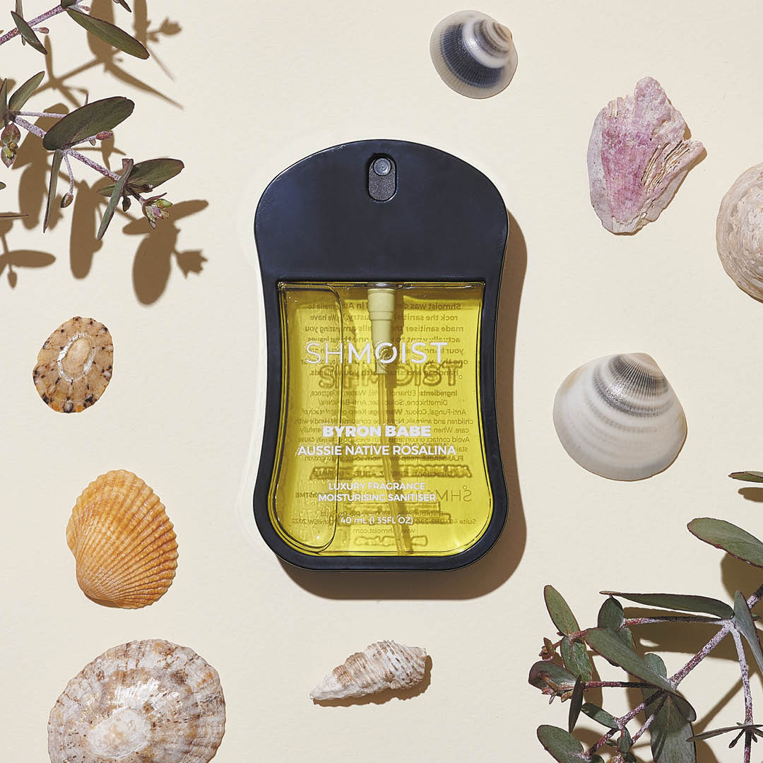 SHMOIST | BYRON BAE AUSSIE NATIVE ROSALINA HAND SANITIZER | Bohemian Love Runway