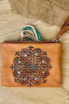 SHOE SHU | SUMMER TASSEL POUCH VINTAGE TAN | Bohemian Love Runway