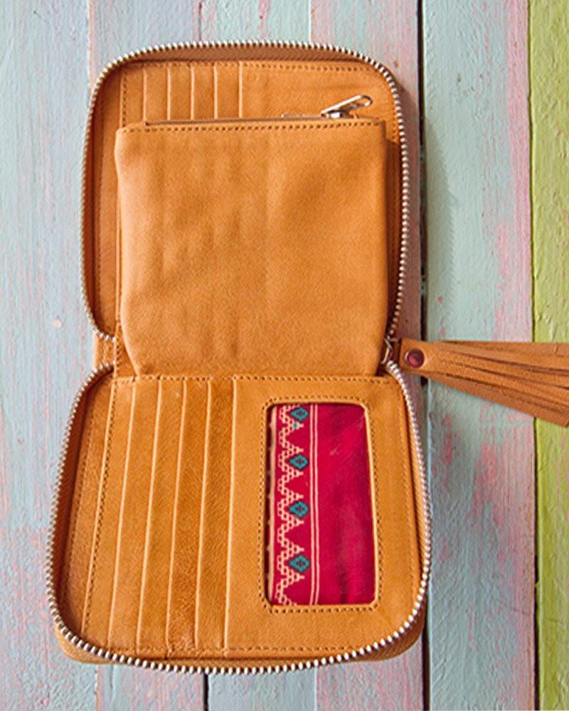 MAHIYA | ALOHA PURSE TAN | Bohemian Love Runway
