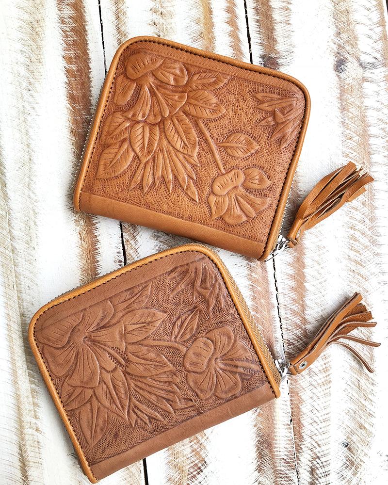 MAHIYA | ALOHA PURSE TAN | Bohemian Love Runway