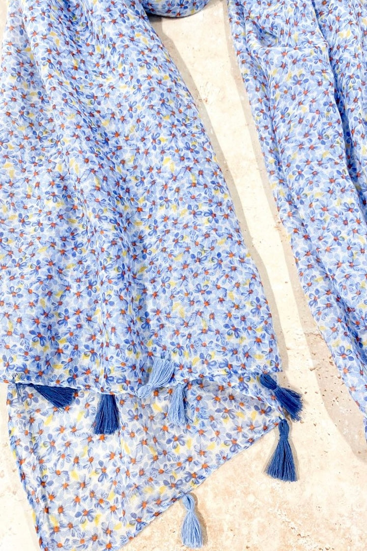 ANGELS WHISPER | DITSY FLORAL PRINT LIGHTWEIGHT SCARF | Bohemian Love Runway