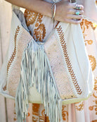 MAHIYA | MAZALI BAG CREAM | Bohemian Love Runway