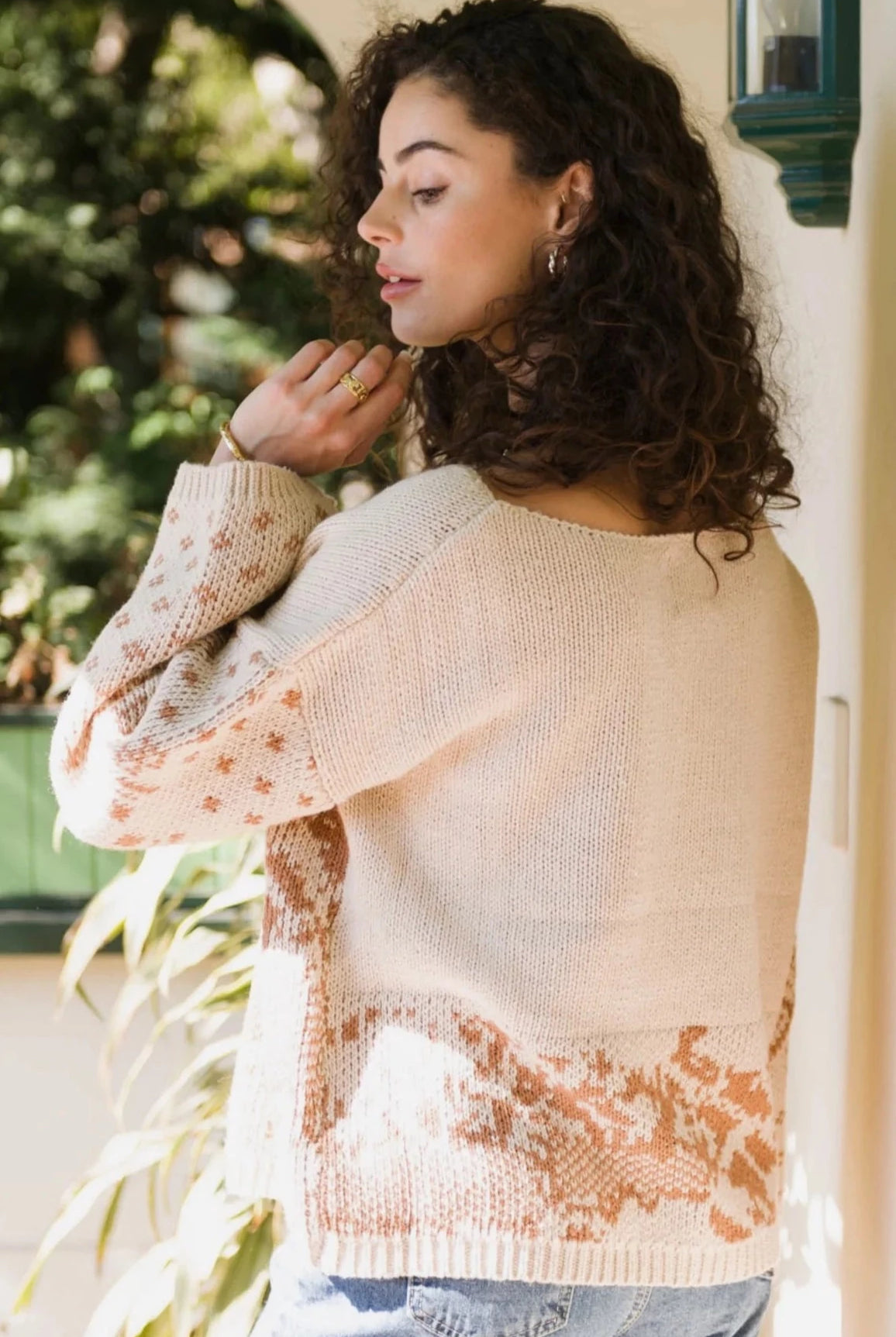 ARIA | GRACIE SWEATER COFFEE | Bohemian Love Runway