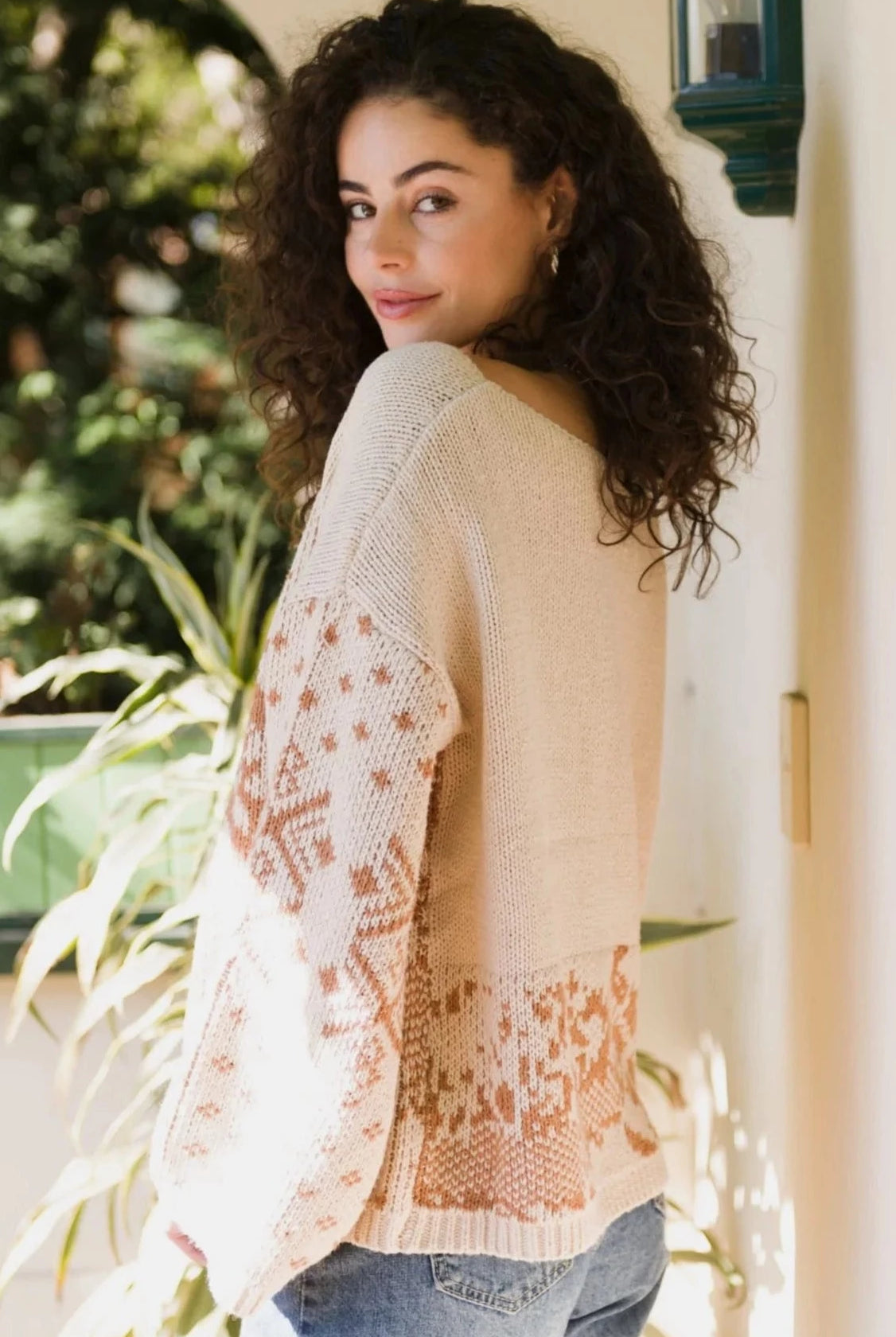 ARIA | GRACIE SWEATER COFFEE | Bohemian Love Runway