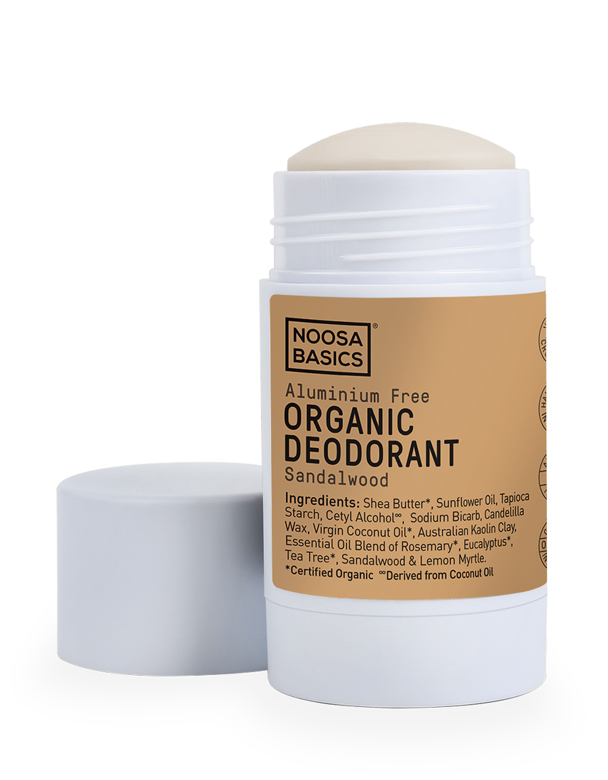 NOOSA BASICS | ORGANIC DEODORANT STICK SANDALWOOD | Bohemian Love Runway