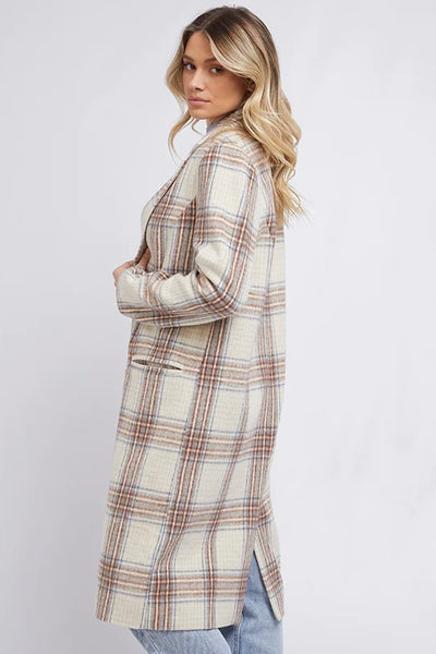 ALL ABOUT EVE | PHILLIPA CHECK COAT | Bohemian Love Runway