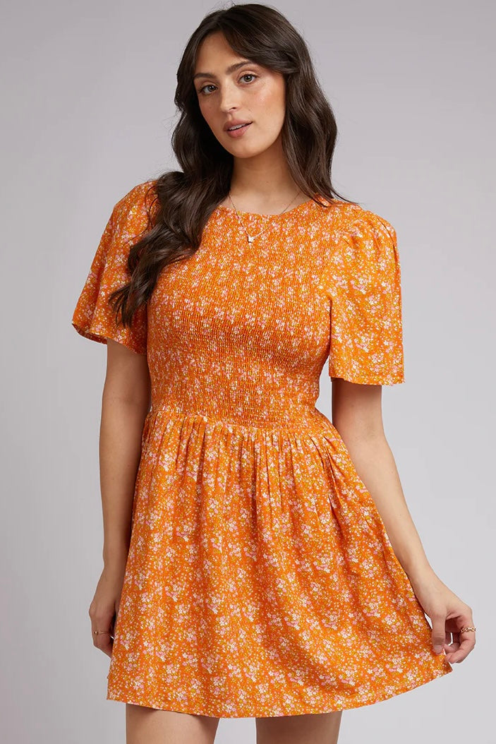  ALL ABOUT EVE | CLEMENTINE FLORAL MINI DRESS PRINT | Bohemian Love Runway