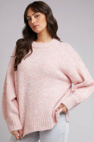  ALL ABOUT EVE | POPPY KNIT PINK | Bohemian Love Runway