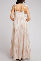  ALL ABOUT EVE | GROUNDED MAXI DRESS TAN | Bohemian Love Runway