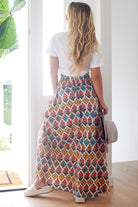  JOOP & GYPSY | CALISTA BOHO COTTON MAXI SKIRT | Bohemian Love Runway