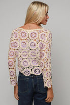  WILLOW | FERNANDA CROCHET LONG SLEEVE TOP | Bohemian Love Runway