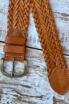  SHOE SHU | BOHO LEATHER BELT TAN | Bohemian Love Runway