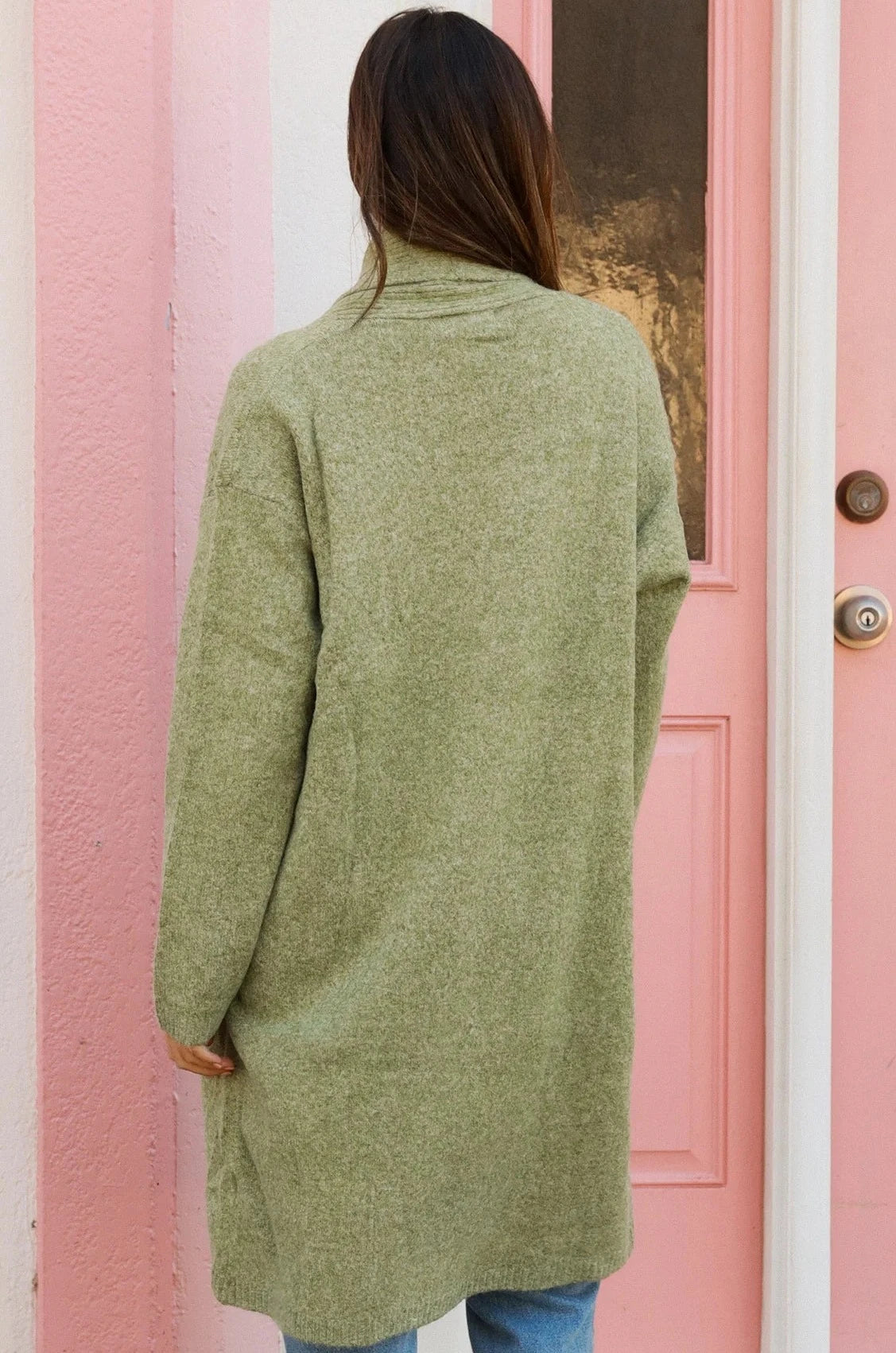  CHARLOTTE THE LABEL | CHARLOTTE KNIT CARDIGAN PISTACHIO | Bohemian Love Runway