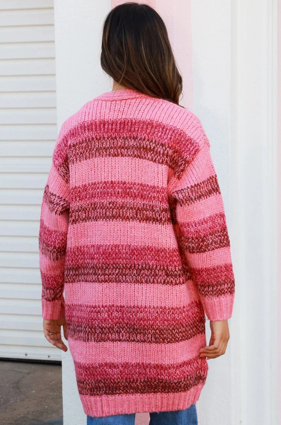  CHARLOTTE THE LABEL | HARLOW KNIT CARDIGAN PINK | Bohemian Love Runway