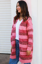  CHARLOTTE THE LABEL | HARLOW KNIT CARDIGAN PINK | Bohemian Love Runway