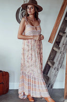  LOVE ST | WANDER FREE MAXI DRESS PEACH | Bohemian Love Runway