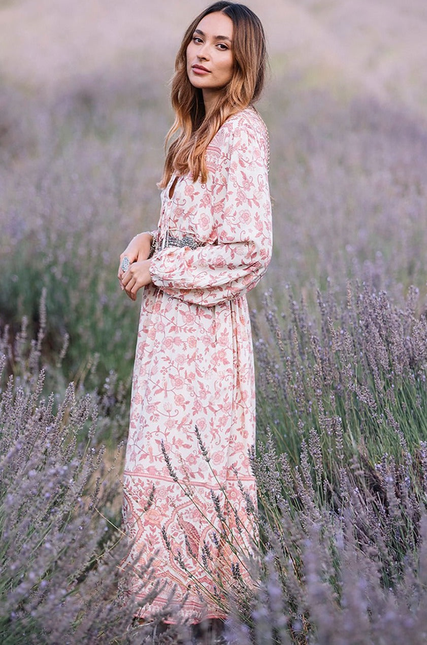  HOUSE OF SKYE | WANDERLUST GYPSY DRESS ROSETTE | Bohemian Love Runway