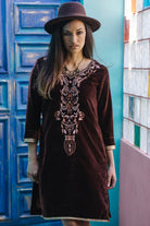  HOUSE OF SKYE | HENDRIX MINI DRESS CINNAMON | Bohemian Love Runway