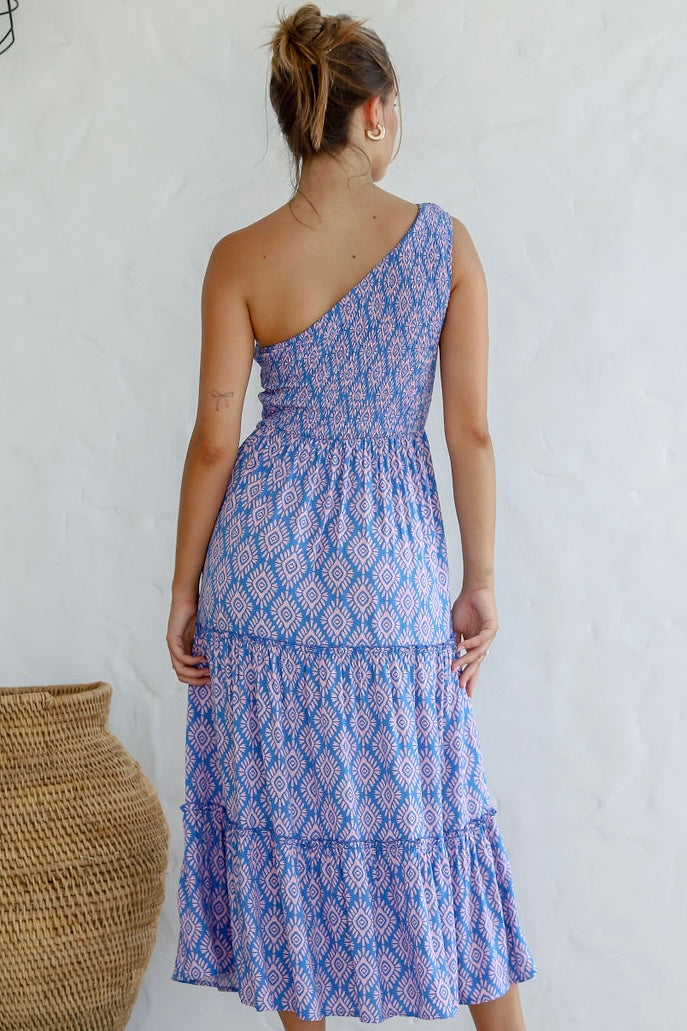  SAN JOSE THE LABEL | SALINA ONE SHOULDER DRESS | Bohemian Love Runway