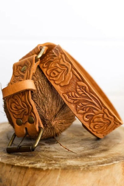 HOBO AND HATCH | ROSA LEATHER BELT CAMEL | Bohemian Love Runway