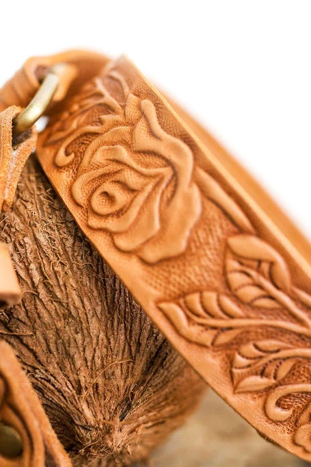  HOBO AND HATCH | ROSA LEATHER BELT CAMEL | Bohemian Love Runway