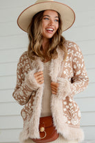  MISS MARLOW | LOMBARD FUR TRIM JACKET CAMEL | Bohemian Love Runway