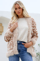  MISS MARLOW | LOMBARD FUR TRIM JACKET CAMEL | Bohemian Love Runway