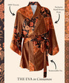 INTO THE SUNSET | THE EVA SHORT KIMONO IN CINNAMON | Bohemian Love Runway