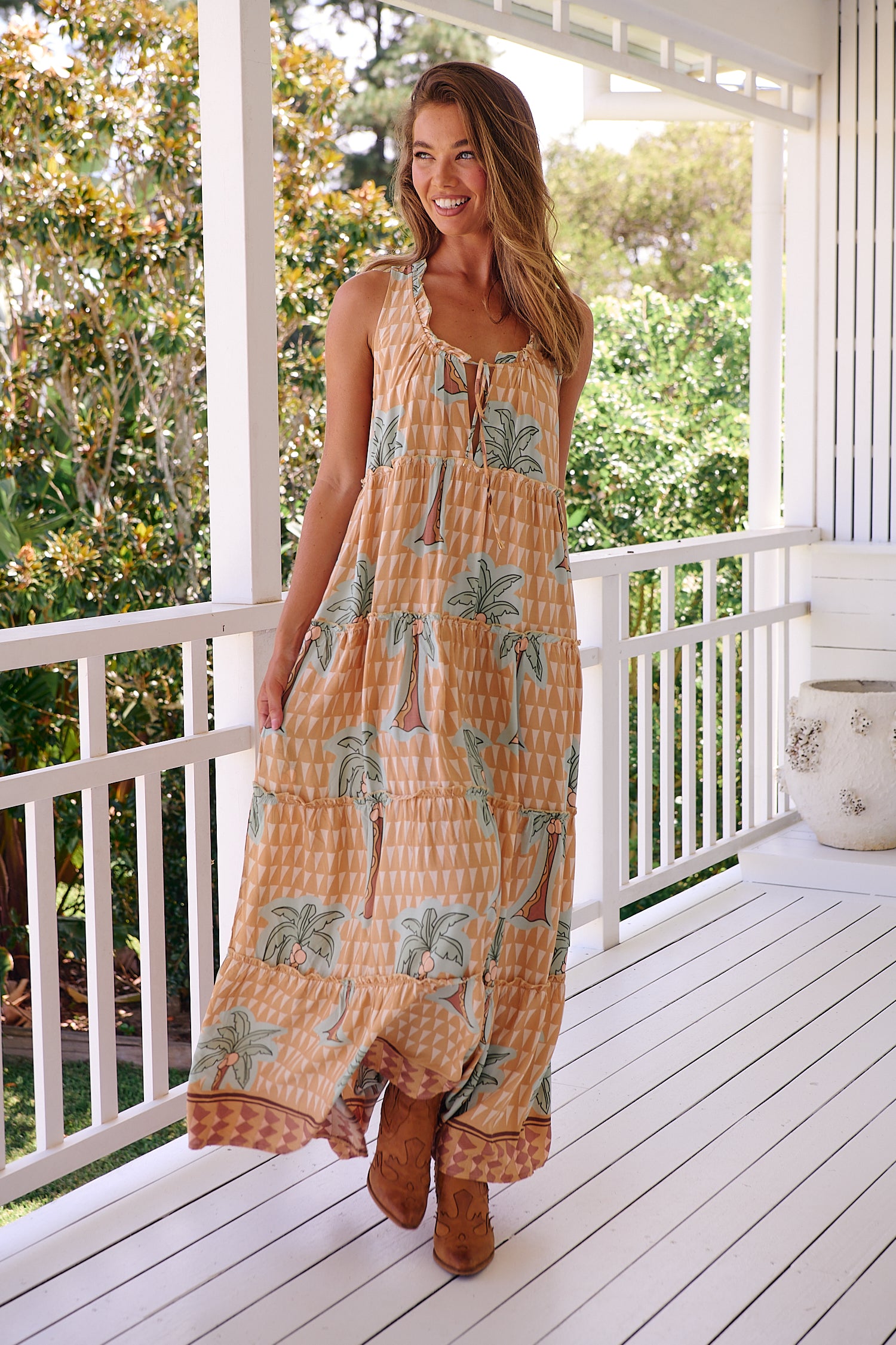  JAASE | SAHARA SUNSET ERRYN MAXI DRESS | Bohemian Love Runway