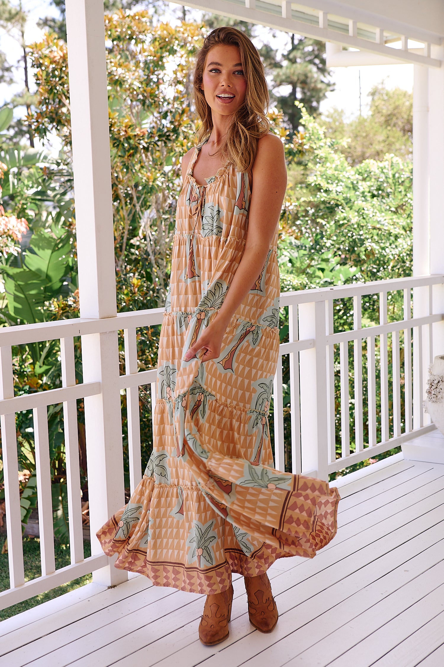  JAASE | SAHARA SUNSET ERRYN MAXI DRESS | Bohemian Love Runway